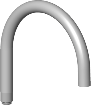 Dornbracht Auslauf 90282222200-99 90282222200 220 mm, 27-30 l/min Dark Pla