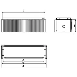 GSAB Elektrotechnik Normsockel 320mm 0NSE-Aufbau