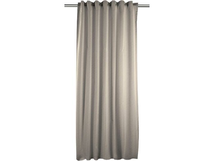 Gardine APELT Flair Gr. 1, grau (taupe), B:121cm H:245cm, Jacquard, Polyester, Gardinen, Gardine, HxB: 245x121, Flair, Fertigschal mit Universalband