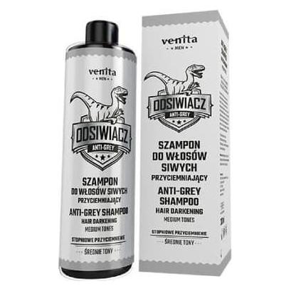 Venta Venitamen Shampoo für Männer für graues Haar mittlere Töne 200ml (Flüssiges Shampoo, 200 ml) (5902101521086)