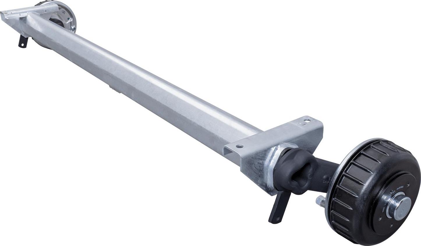 AL-KO gebremste Anhängerachse 1800 kg, 1750 mm Auflage für Abschleppwagen