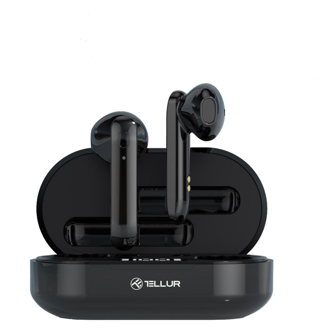 Tellur Flip True Wireless Kopfhörer schwarz (2.50 h, Kabellos) (TLL511401)