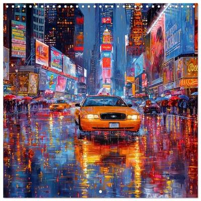 Pop Art New York (Wall Calendar 2027 12 × 12 Inch) CALVENDO 12 Month Wall Calendar
