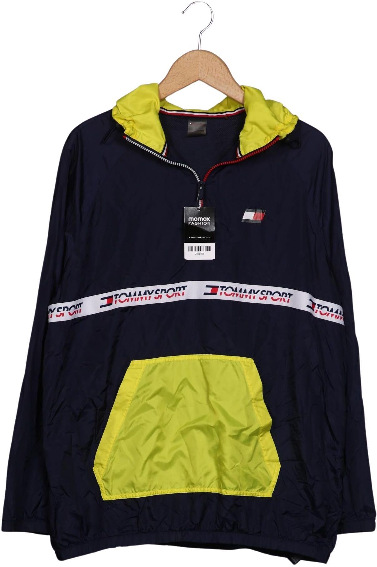 Tommy Hilfiger Herren Jacke, Neon, Gr. M, Synthetik - Second Hand
