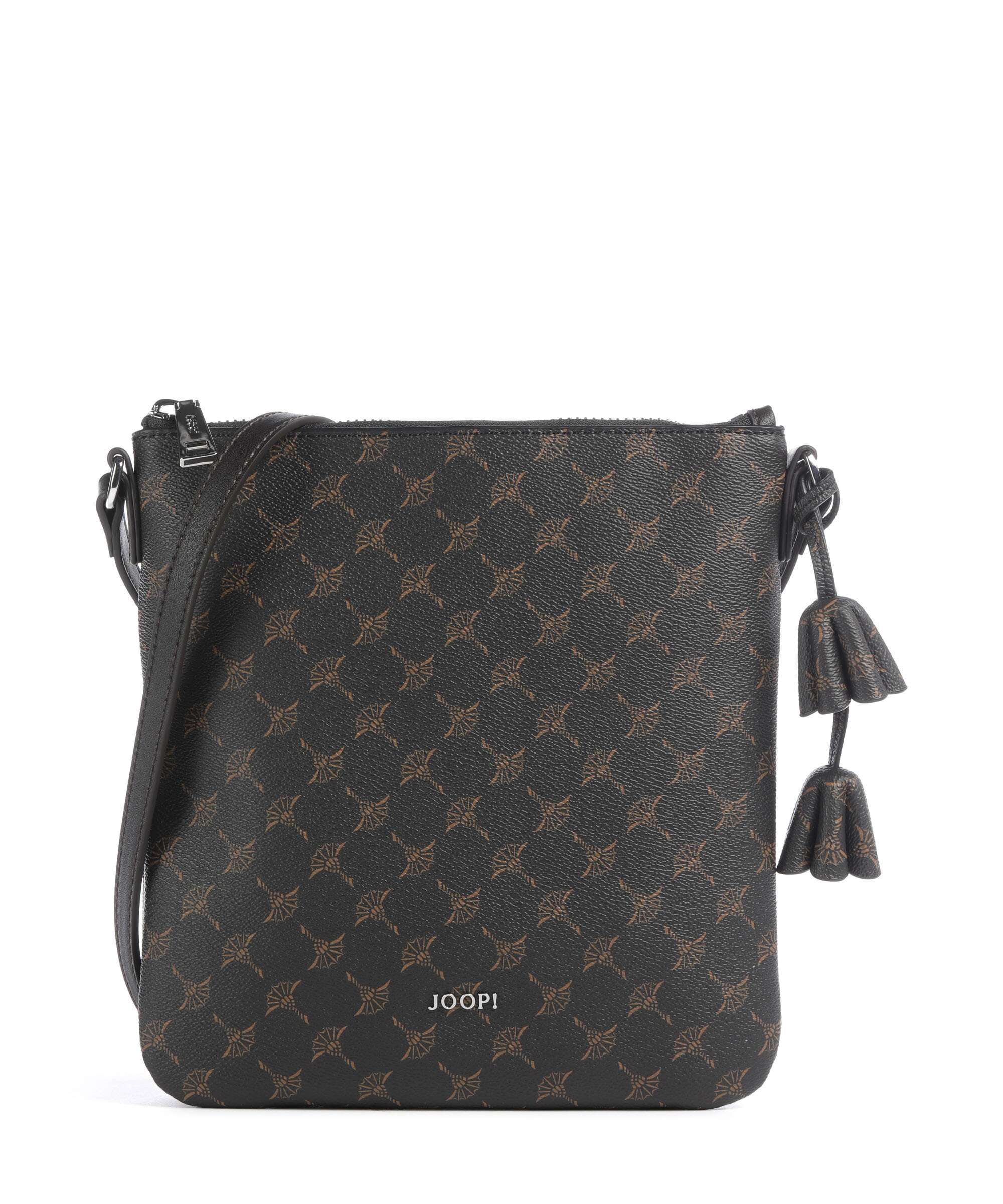 JOOP! Flora 1.0 Dia Umhängetasche aus Leder, braun