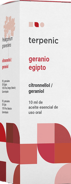 Terpenic Óleo Essencial Gerânio Egipto Bio 10ml