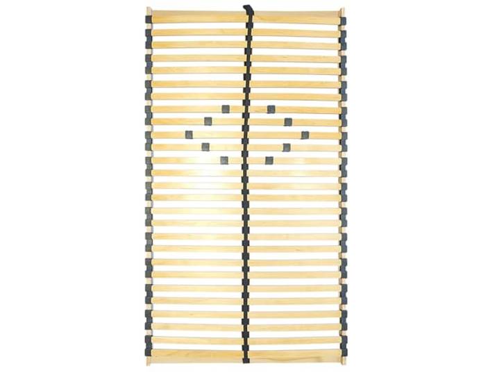 Lomadox Lattenrost 95x190 cm Federholzrahmen mit 26 leisten, Mittelgurt & Verstellbarer Komfortzone, für alle Matratzen geeignet