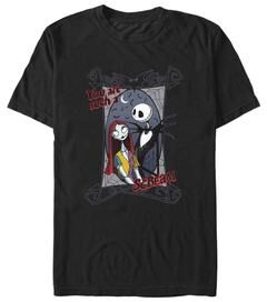 Men's Big & Tall Nbc Team Such A Scream Tee by Disney in Black (Size 3XLT)