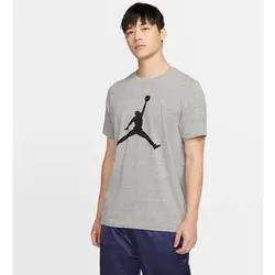 NIKE Herren Shirt M J JUMPMAN SS CREW, Größe M in Grau Grau