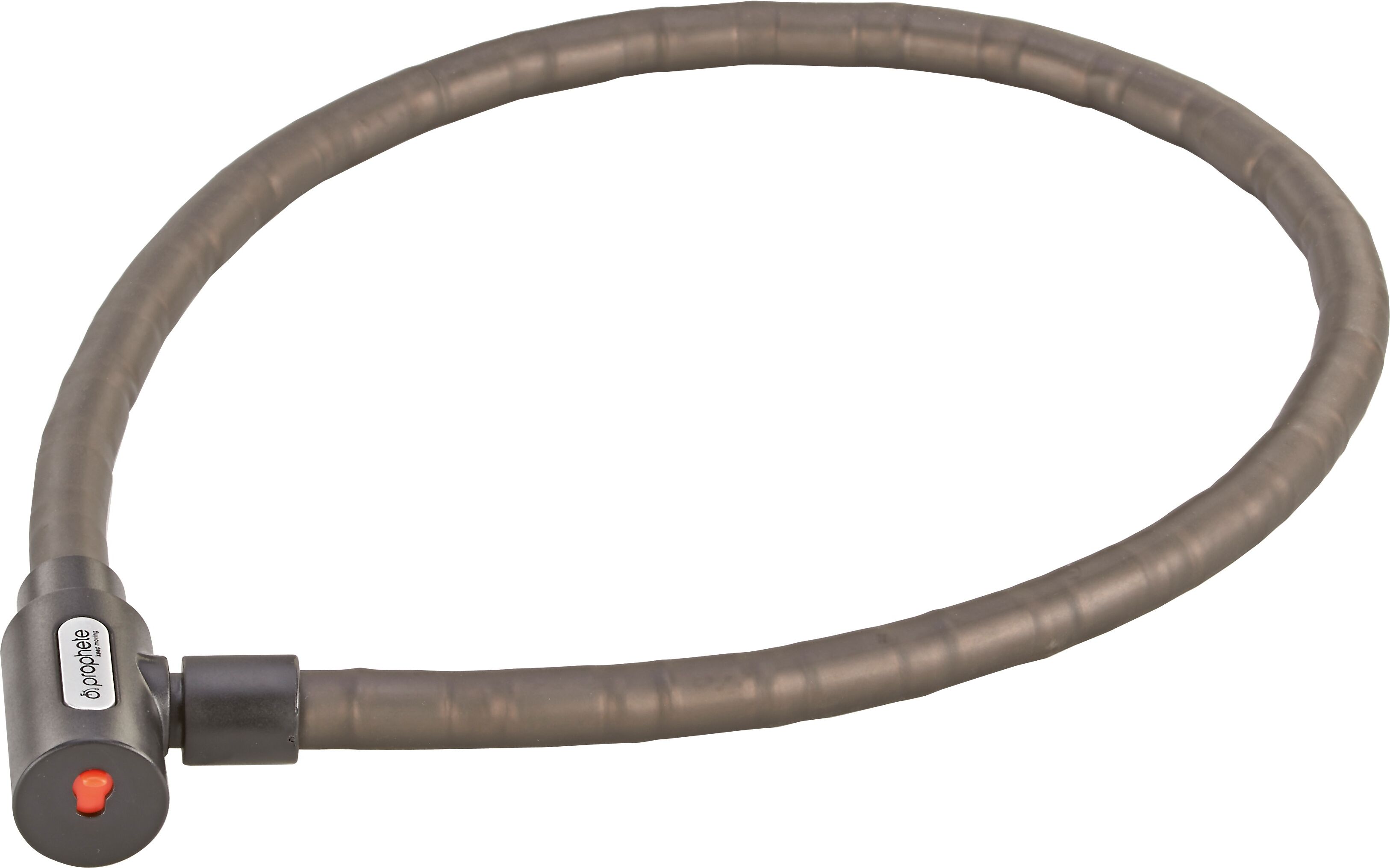 Panzerkabelschloss PROPHETE, schwarz, SicherheitsschlösserL:80cm, L:80cm
