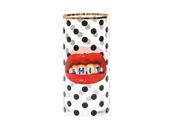 Design Vase Seletti X Toiletpaper „Shit“ Multicolor Medium, Ø 15 x 30 cm