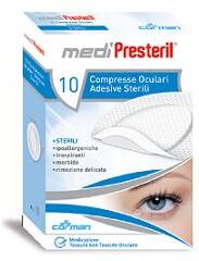 Medipresteril Garze Oculari Adesive Sterili 10 Pezzi