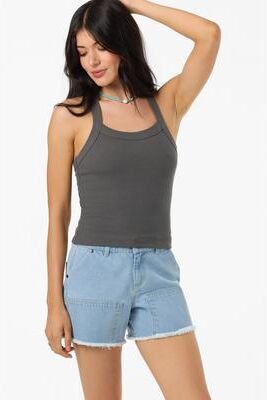 O'Neill s O'riginals Sailor Top in Dark Shadow, Size Small, Elastane