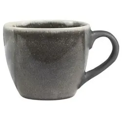 Chic Antique Calais Becher mit Griff, H9/Ø10 cm, kohle