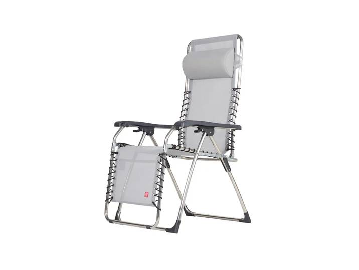 Fiam Movida Sonnenstuhl Textaline grey
