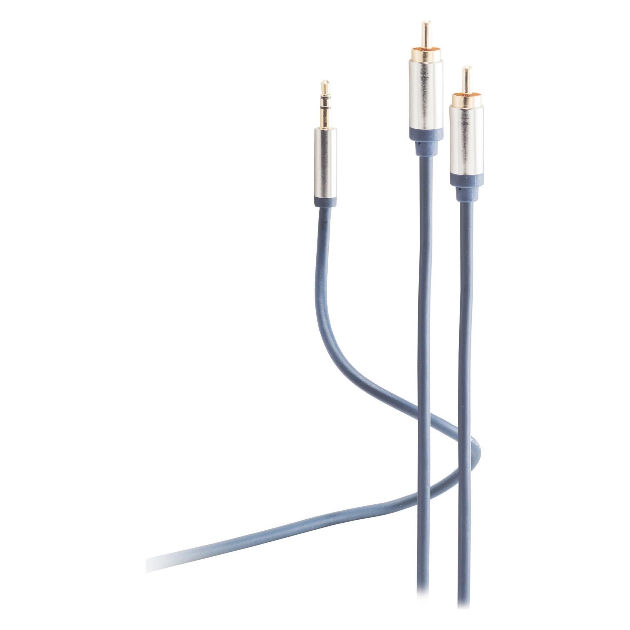 Shiverpeaks Audiokabel, 2 x Cinchstecker (3 m, Cinch Kabel) (FL31-32041)