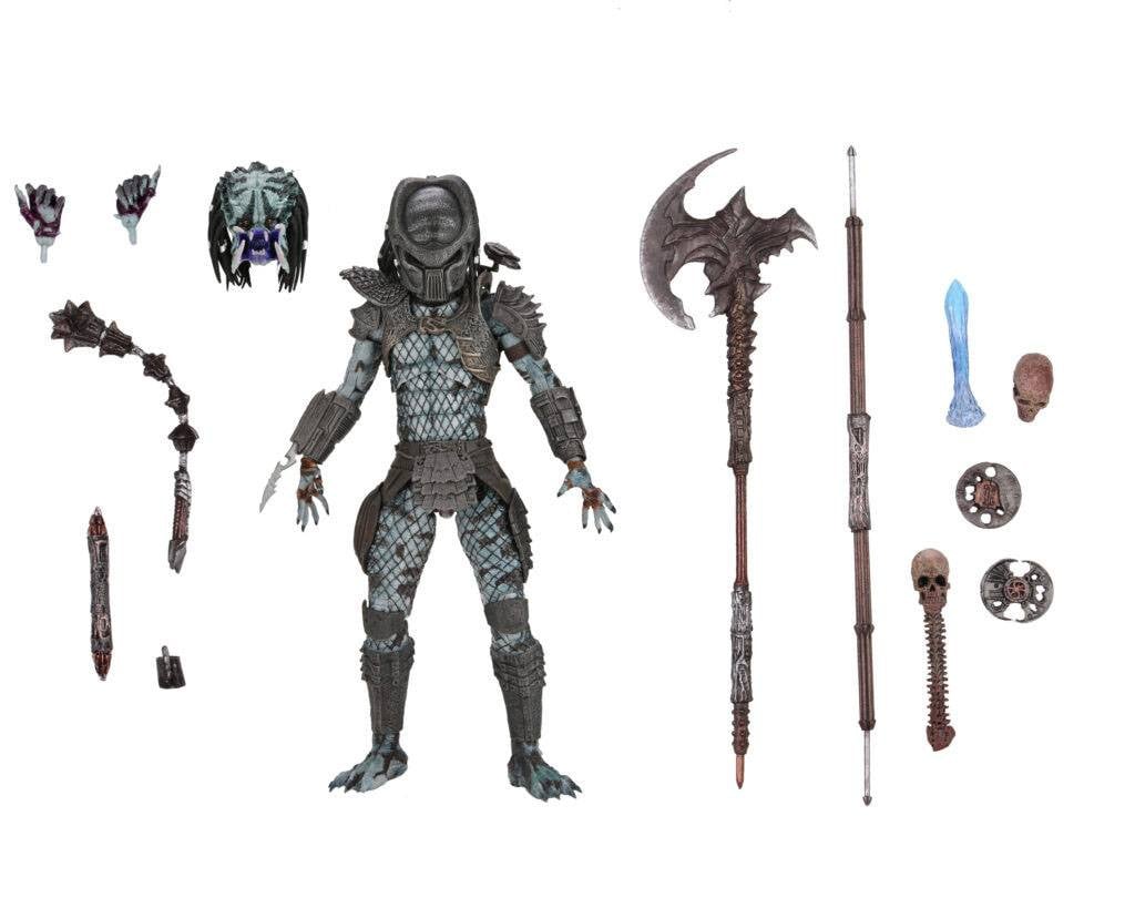 NECA Predator 2 Ultimate Warrior Predator Actiefiguur 30e jubileum 20 cm