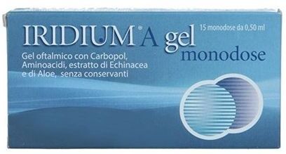 FIDIA FARMACEUTICI SpA Iridium A Gel Oftalmico Monodose: Protezione Oculare Notturna