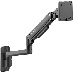 SpeaKa Professional SP-MM-990 (Wand, 49", 20 kg), Monitor Halterung, Schwarz