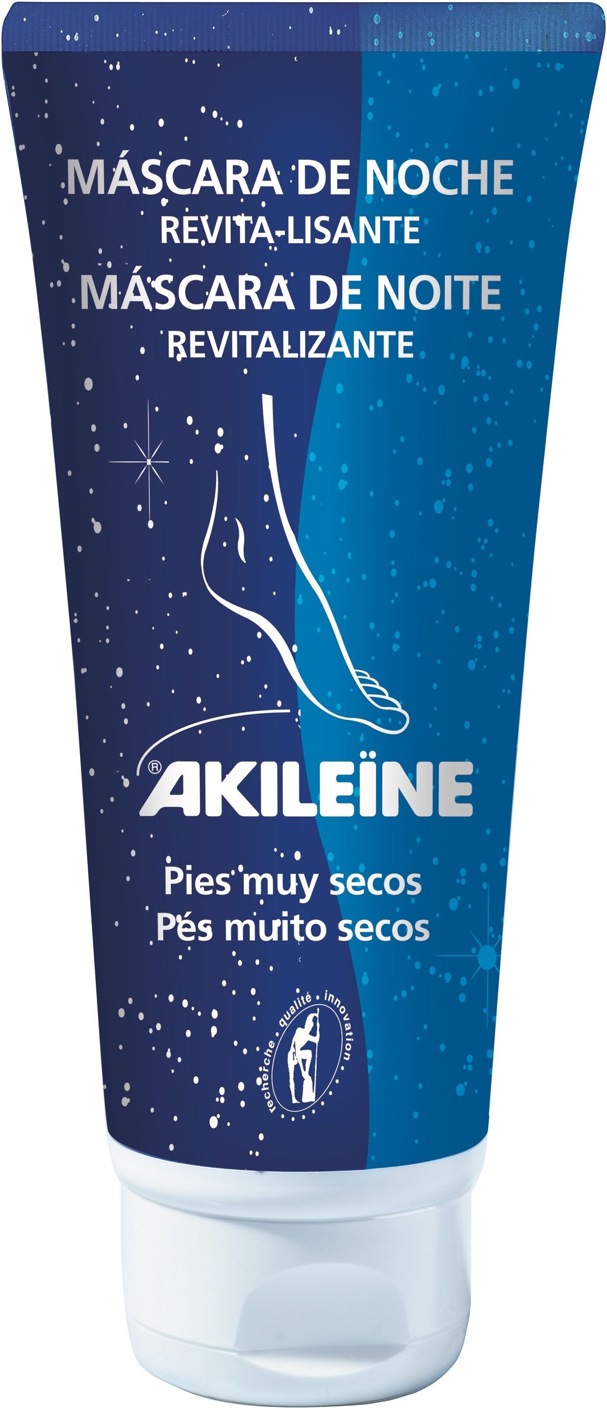 Akileïne Nachtmaske für trockene Füße, 100 ml