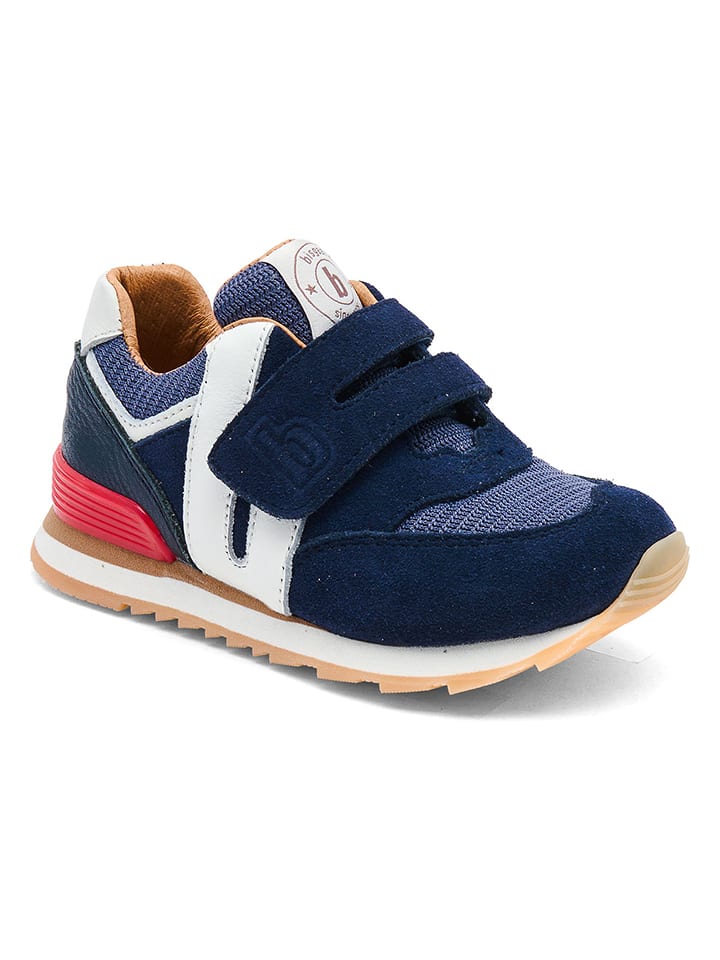 bisgaard Leder-Sneakers "Winston" in Dunkelblau - 22