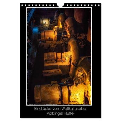Eindrücke vom Weltkulturerbe Völklinger Hütte (Wandkalender 2027 DIN A4 hoch), CALVENDO Monatskalender