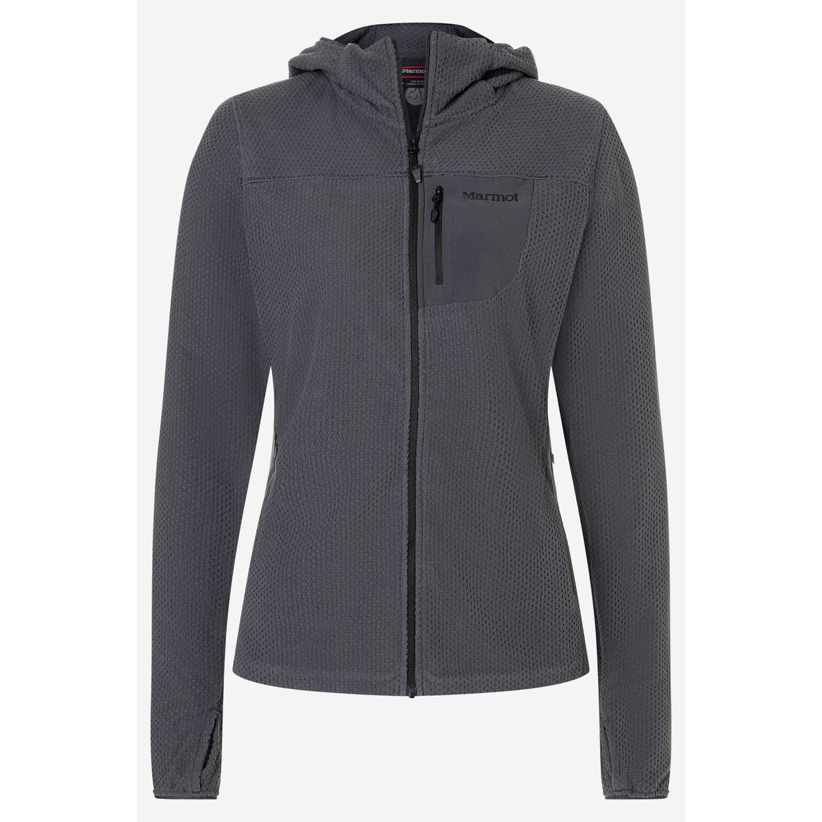 Marmot Wm's Airfleece Hoody blackened (42465) S M16746-42465-S