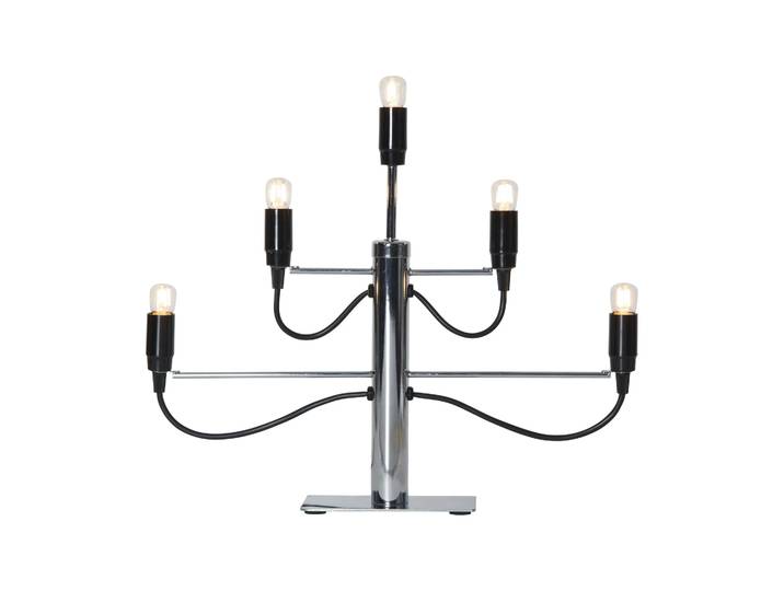 Star Trading Chandelier Milano 5 46 cm Chrome