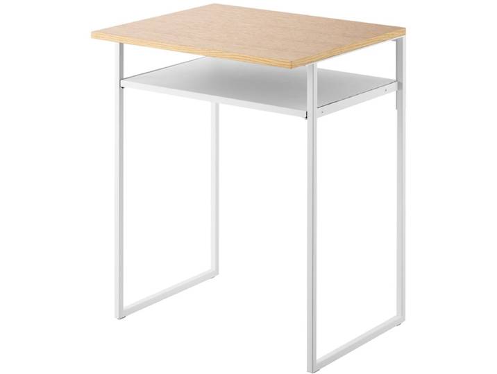 Yamazaki Bijzettafel met Lade - Tower - Wit