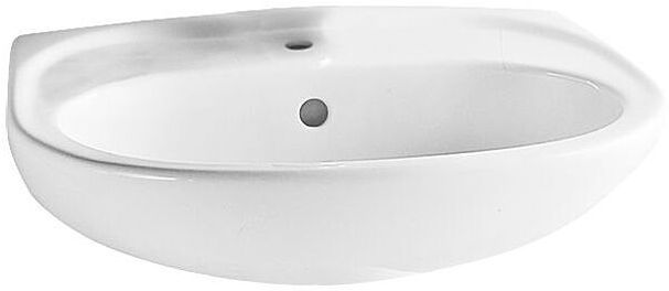 Premium VitrA Normus Waschtisch 5088L003-1029 weiß, 60 x 44,5 cm, 1 Hahnloch