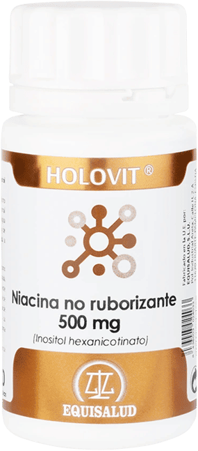 Equisalud Holovit Niacina No Ruborizante 500mg 50 Tabs