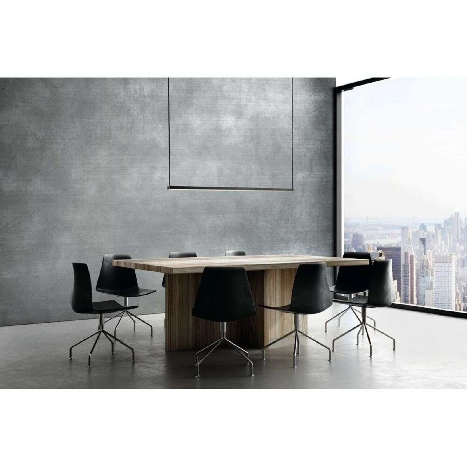 LIGHT-POINT Stripe S2000 Hanglamp Zwart - Aluminium LED-verlichting voor woonkamer, keuken of eetkamer