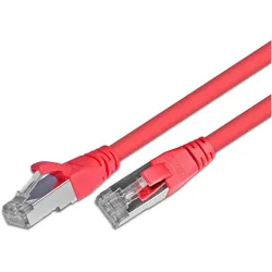 2x Wirewin Patchkabel: F/UTP, 15m, rot (F/UTP, CAT5e, 15 m), Netzwerkkabel