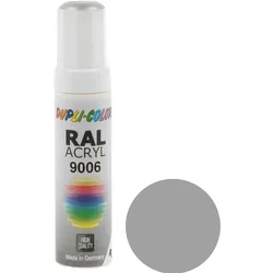 DUPLI-COLOR  Acryl-Lackstift  RAL  9006  weißaluminium  seidenmatt  12  ml