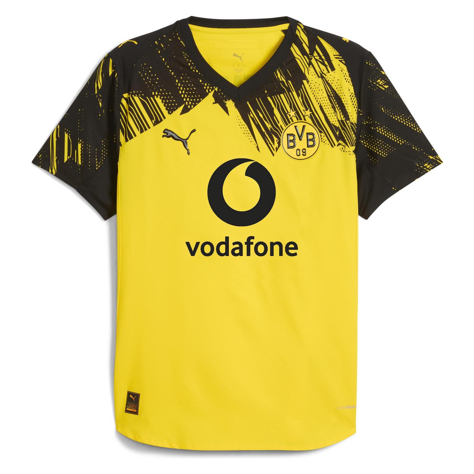 Puma BVB Home Jersey Authentic with Sponsor (L) (946436)