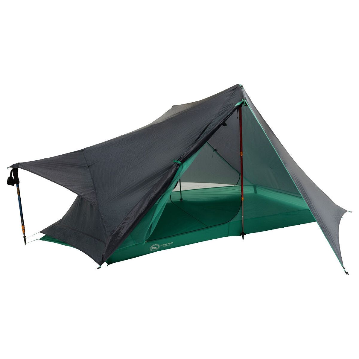 Big Agnes String Ridge Vest 2.5 asphalt/mint leaf TSRVST2526