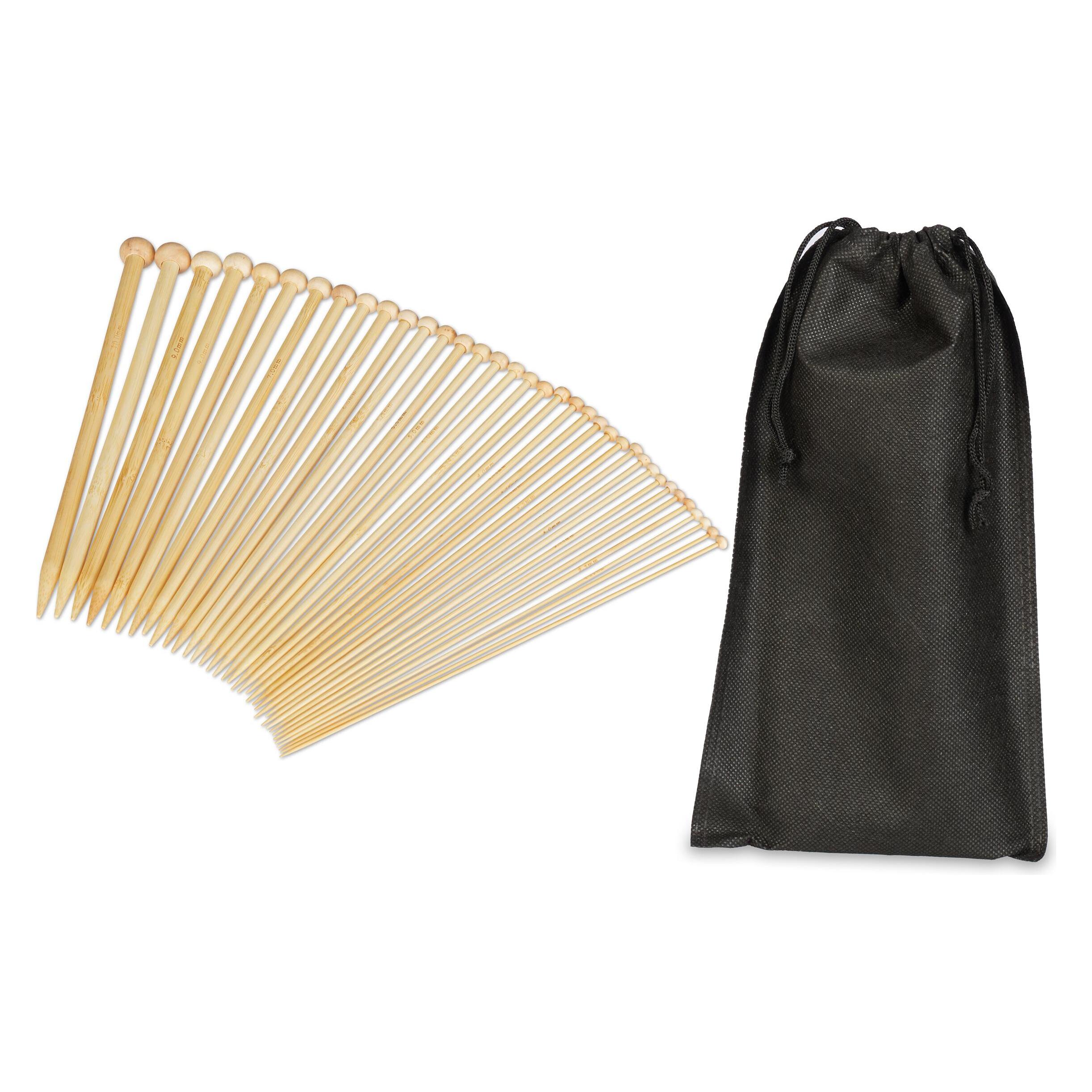 Relaxdays 37tlg. Stricknadelset (4052025463748)