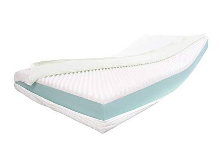 Dibapur® Visco Orthopädische Visco + Kaltschaummatratze mit Hohem Raumgewicht ca. 16 cm Kern mit Glattem 3D Air Fresh Bezug ca. 16,2 cm - Made in Germany 130x190 H2