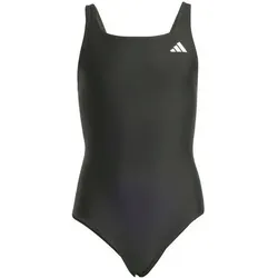 ADIDAS Kinder Schwimmanzug Kinder mit V-förmigem Rückendesign, Größe 164 in Schwarz Schwarz