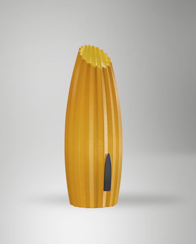 Fabas Luce LED-Tischleuchte Nadine Schwarz Senffarbe 3760-30-367 8019282546214