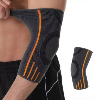 Uplifted Finds Sports Elbow Protector And Tennis Elbow Compression Strap orange xl