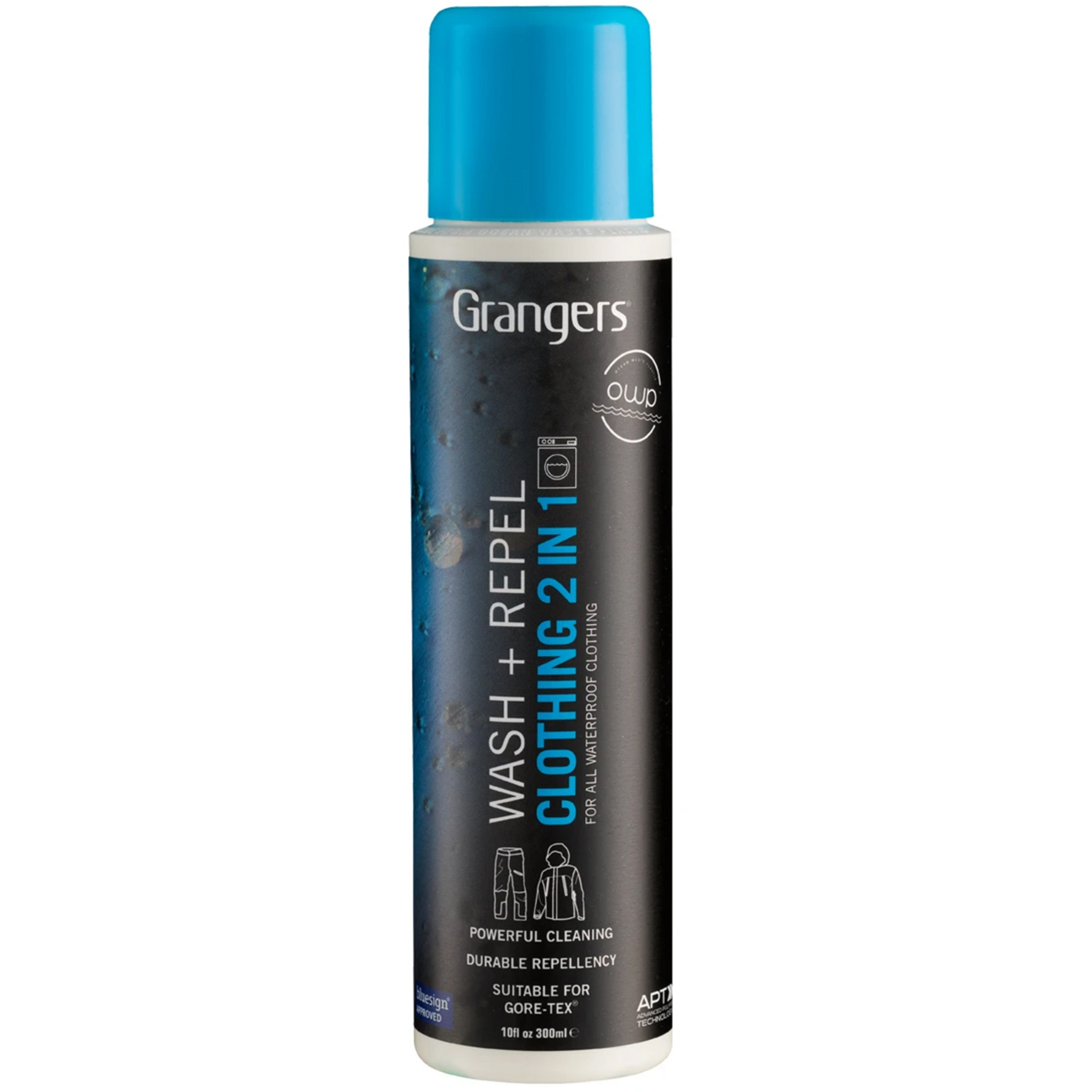 Grangers 2 in 1 Cleaner & Proofer Funktionswaschmittel schwarz Größe 300 ml