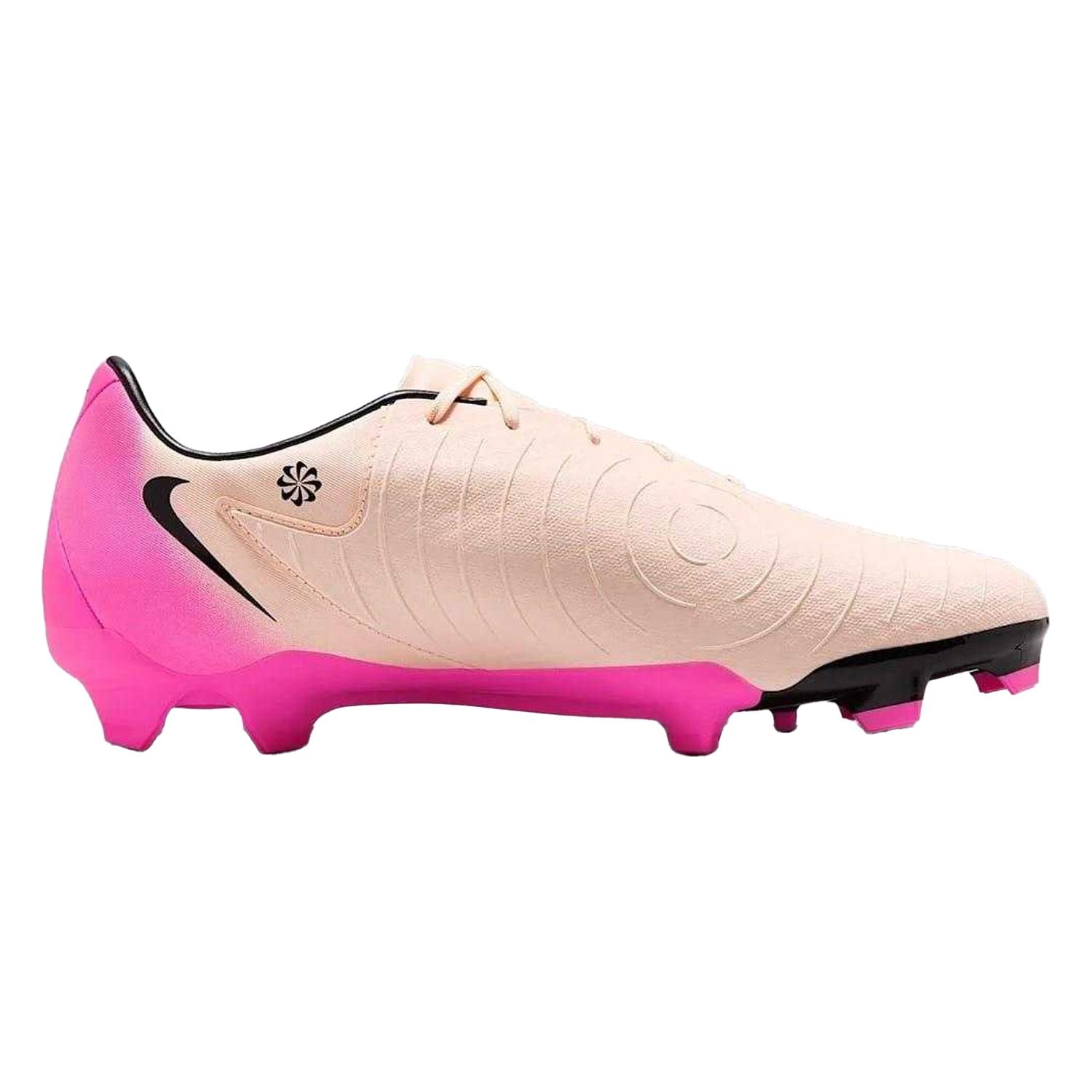 Nike - "Phantom GX II Academy" Fußballschuhe mit festem Boden für Herren (Orange/Pink)