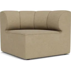 Eave Seamline Concave Bouclé Rechtes Eckmodul beige