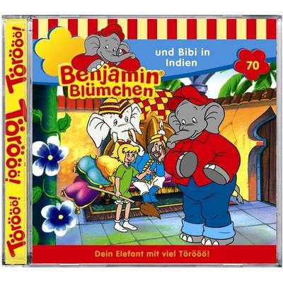 Folge 070: Benjamin Blümchen und Bibi in Indien - Elfie Donnelly, CD, 4001504265700