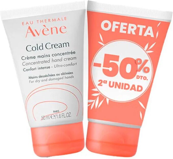 AVÈNE Pack Cold Cream Crema de manos concentrada 2x50 ml