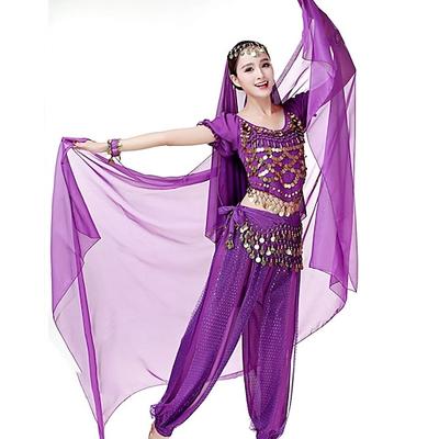 Leichtes Chiffon-Handtuch, Bauchtanz-Kostüm, Outfit, Hüfttuch, Schal, Schleier (nur Schal)
