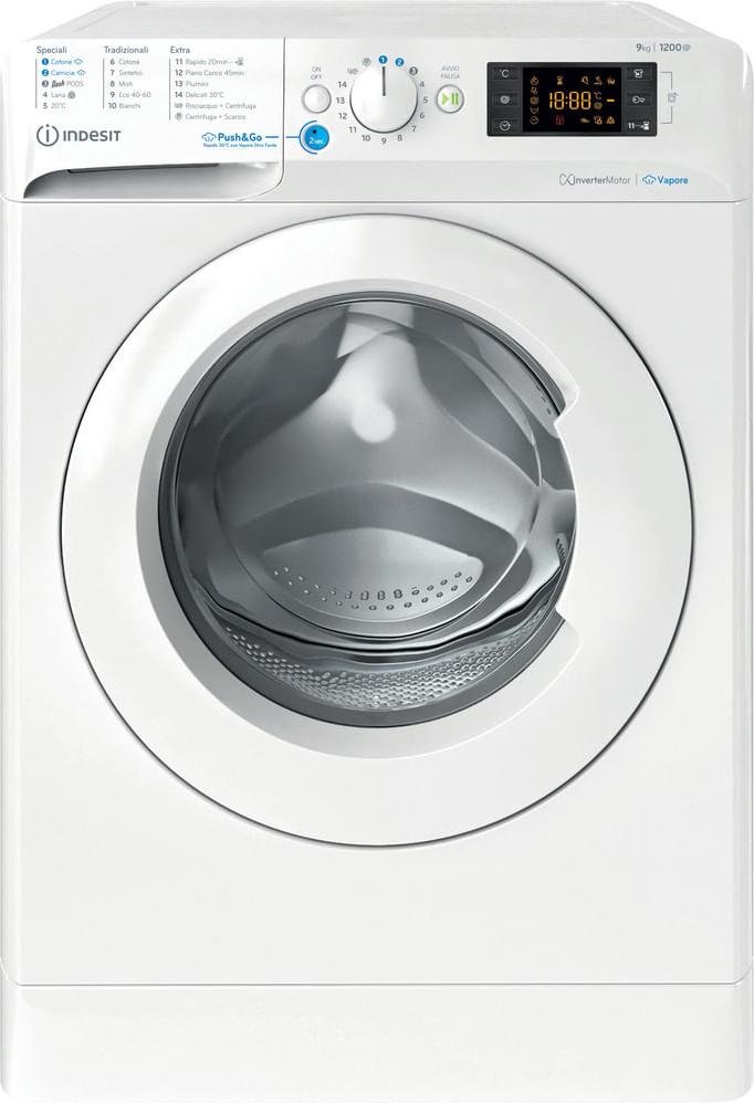 Indesit BWE 91296X WV IT, Frontlader, 9 kg, B, 78 dB, 1200 RPM, A