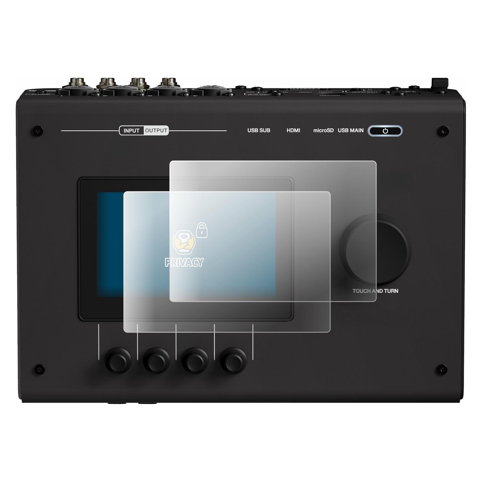 Brotect Sichtschutzfolie für Yamaha URX44V Anti-Spy Privacy Folie Blaulicht-Schutz (4365318)