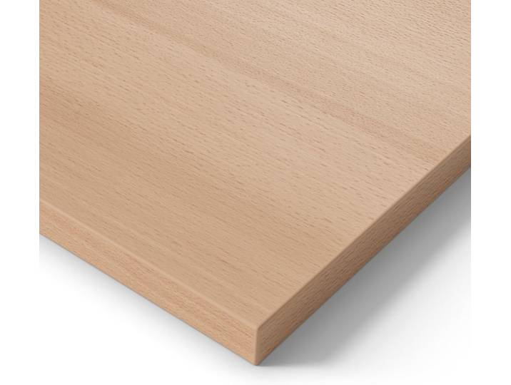 Ergotopia Schreibtischplatte Holzplatte gefertigt in Deutschland - 25 mm Bürotischplatte